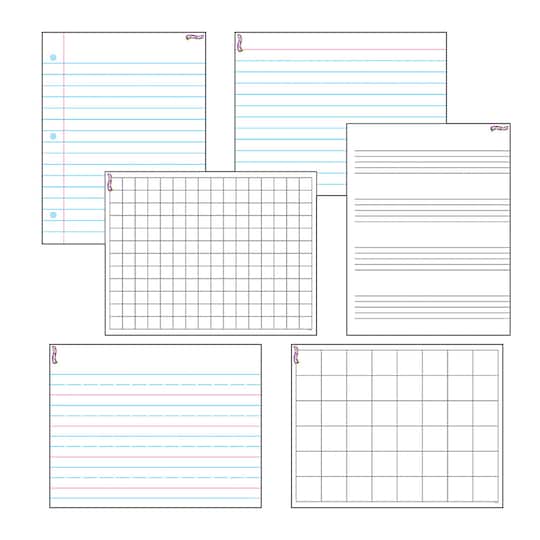 Papers & Grids Wipe-Off® Charts Combo Pack